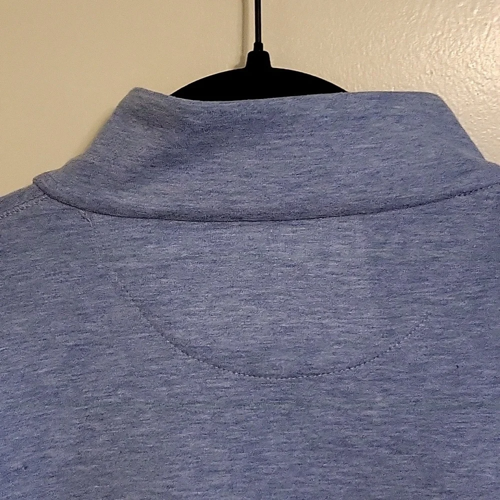 Men's Polo by Ralph Lauren Luxury Jersey Quarter-Zip Pullover (NWT) Size XL - Picture 8 of 9